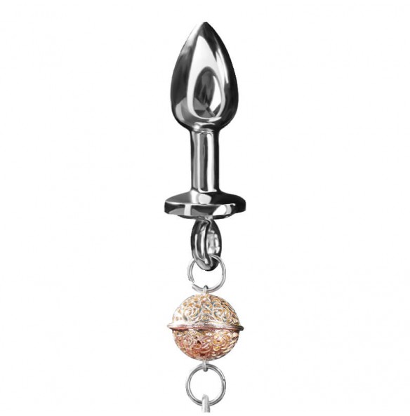 MizzZee - Bell Nipple Clamp Anal Plug Tassels Set MizzZee - Bell Nipple Clamp Anal Plug Tassels Set